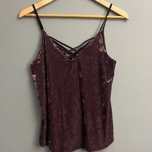 American Eagle Velvet Camisole